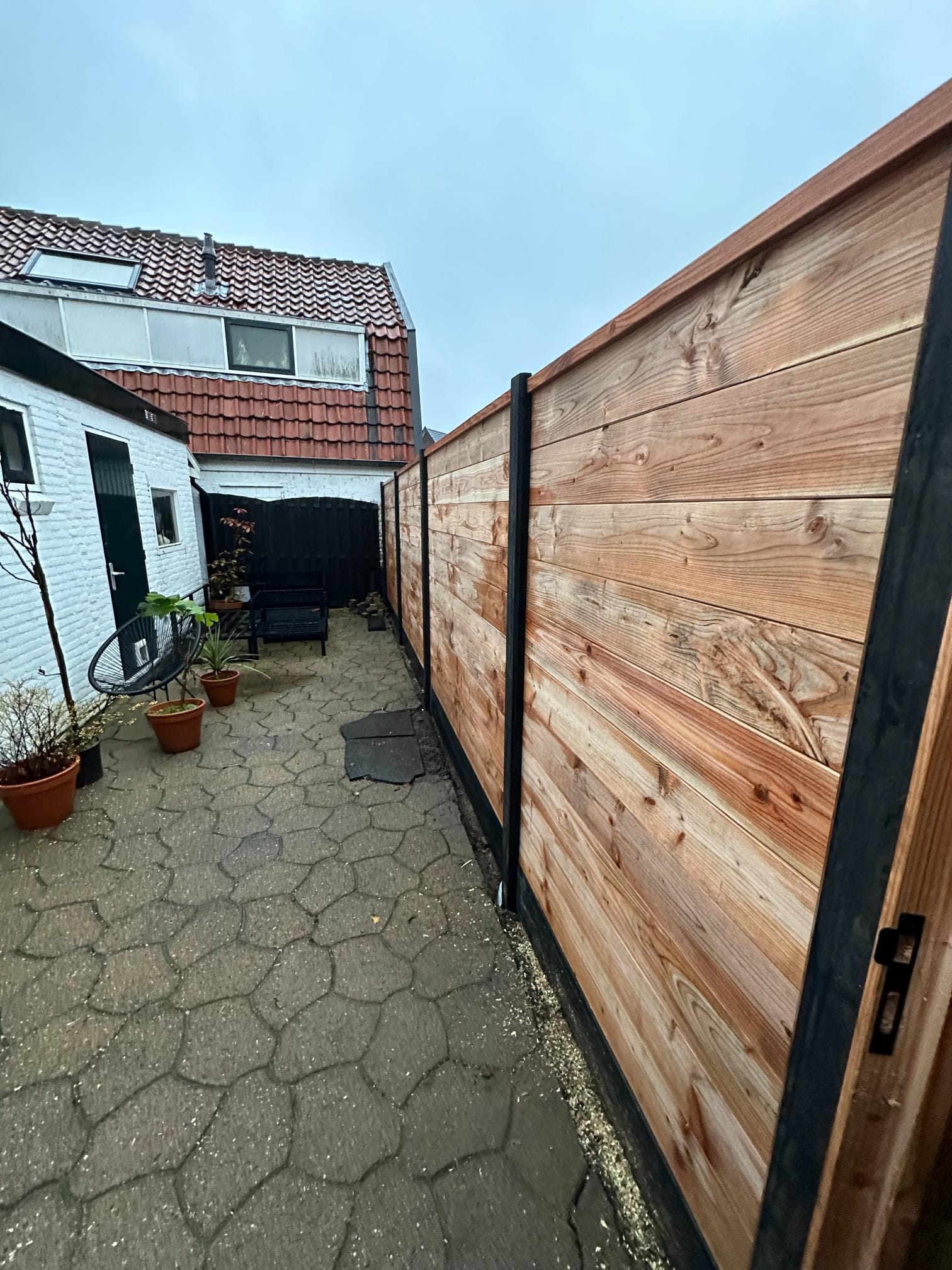 Tuin overkapping Schuttingen